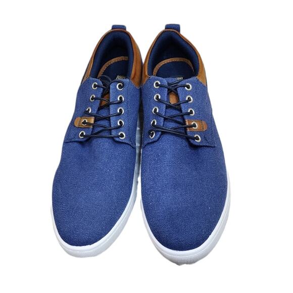 Bull Boxer Attikys Blue Canvas Shoes Men's Size 13 - Picture 9 of 9